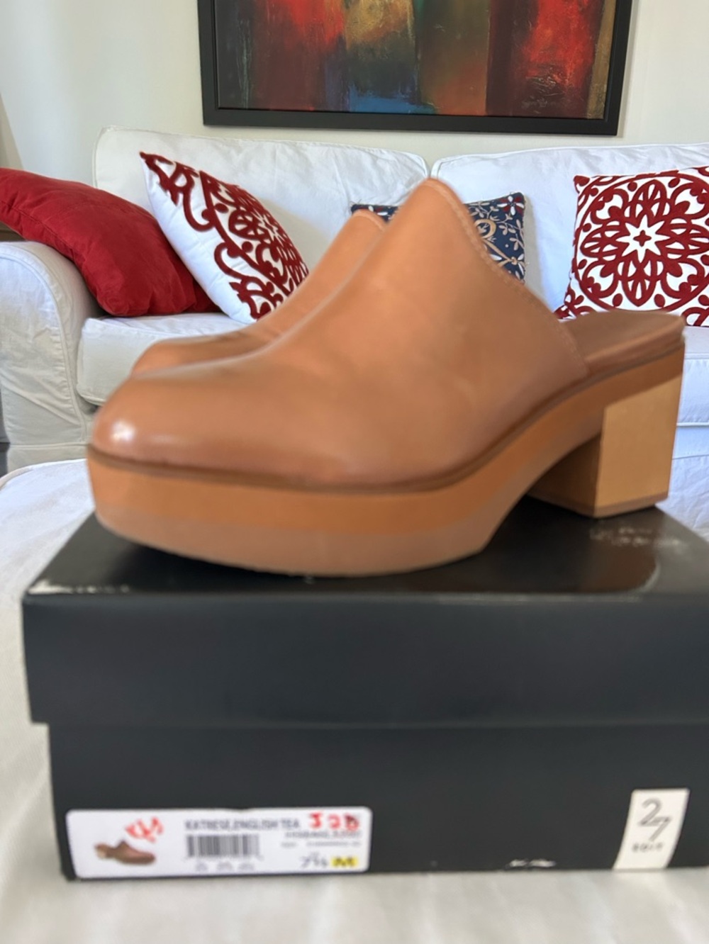 27 EDIT Naturalizer Katrese Platform Mule English Tea